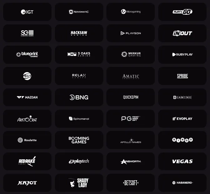 mad casino providers